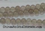 CAG6531 15.5 inches 4mm round Brazilian grey agate beads