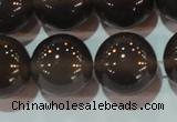 CAG6532 15.5 inches 18mm round Brazilian grey agate beads