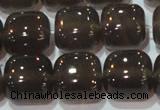 CAG6542 15.5 inches 14*14mm square Brazilian grey agate beads