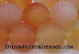 CAG6694 15 inches 16mm round multicolor pilates agate beads