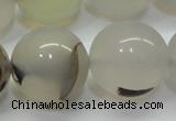 CAG6766 15 inches 18mm round Montana agate beads wholesale