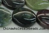 CAG6775 15.5 inches 25mm flat round Indian agate beads wholesale