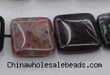 CAG6779 15.5 inches 14*14mm square Indian agate beads wholesale