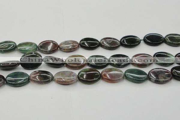 CAG6798 15.5 inches 15*20mm oval Indian agate beads wholesale