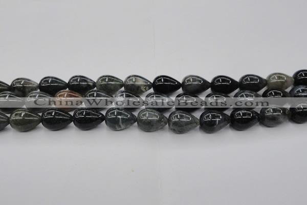 CAG6824 15.5 inches 10*14mm teardrop Indian agate beads wholesale