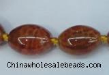 CAG6860 15.5 inches 10*14mm - 20*30mm rice dragon veins agate beads