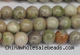 CAG7001 15.5 inches 6mm round ocean agate gemstone beads