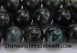 CAG7325 15.5 inches 14mm round dragon veins agate beads wholesale