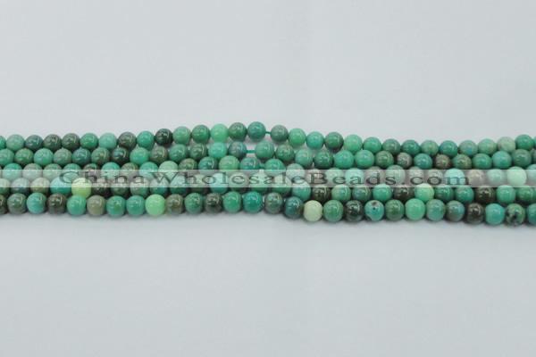 CAG7904 15.5 inches 6mm round grass agate beads wholesale