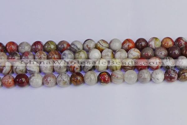 CAG9115 15.5 inches 14mm round Mexican crazy lace agate beads