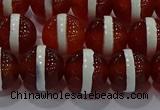 CAG9143 15.5 inches 12mm round tibetan agate beads wholesale