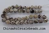 CAG9611 15.5 inches 14*16mm - 15*18mm faceted nuggets ocean agate beads