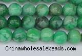 CAG9939 15.5 inches 6mm round green crazy lace agate beads