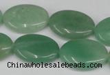 CAJ304 15.5 inches 18*25mm oval green aventurine jade beads