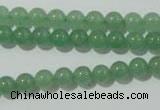 CAJ401 15.5 inches 6mm round green aventurine beads wholesale