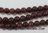 CAJ451 15.5 inches 6mm round purple aventurine beads wholesale