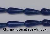 CAJ573 15.5 inches 7*18mm teardrop blue aventurine beads wholesale