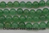 CAJ601 15.5 inches 6mm round A grade green aventurine beads