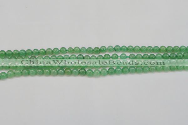 CAJ601 15.5 inches 6mm round A grade green aventurine beads