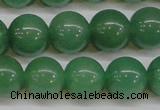 CAJ605 15.5 inches 14mm round A grade green aventurine beads