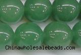 CAJ608 15.5 inches 20mm round A grade green aventurine beads