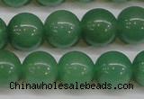 CAJ615 15.5 inches 14mm round AA grade green aventurine beads