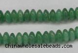 CAJ629 15.5 inches 4*8mm rondelle green aventurine beads