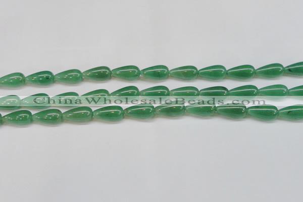 CAJ634 15.5 inches 10*20mm teardrop green aventurine beads