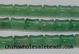 CAJ658 15.5 inches 8*10mm bone green aventurine beads