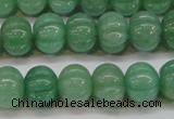 CAJ672 15.5 inches 10*13mm pumpkin green aventurine beads