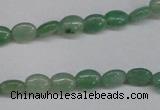 CAJ676 15.5 inches 5*8mm oval green aventurine beads