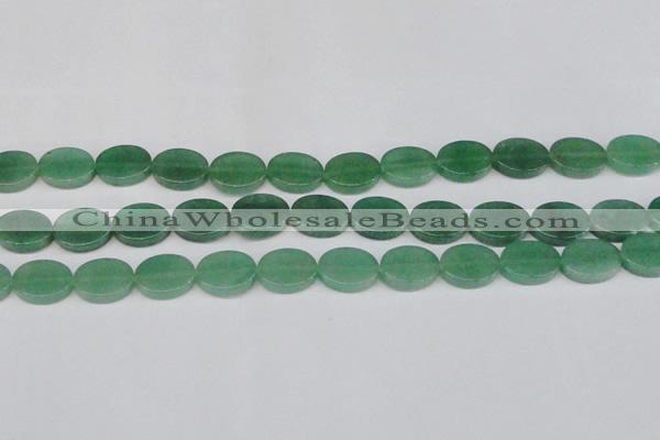 CAJ680 15.5 inches 13*18mm oval green aventurine beads