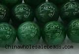 CAJ725 15.5 inches 14mm round green aventurine beads wholesale