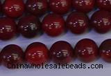 CAJ752 15.5 inches 8mm round apple jasper beads wholesale