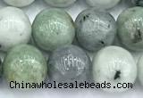 CAJ866 15 inches 8mm round jade gemstone beads