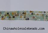 CAM01 4mm round mixed color natural amazonite beads Wholesale