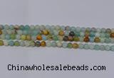 CAM02 6mm round mixed color natural amazonite beads Wholesale