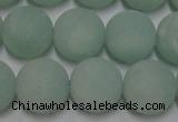 CAM1113 15.5 inches 10mm round matte amazonite beads wholesale