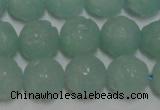 CAM1122 15.5 inches 8mm carved round amazonite beads wholesale