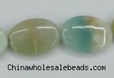 CAM120 15.5 inches 18*25mm oval amazonite gemstone beads wholesale