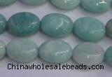 CAM1200 15.5 inches 8*11mm oval Russian amazonite beads