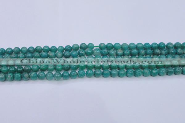 CAM1301 15.5 inches 6mm round natural Russian amazonite beads