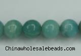 CAM137 15.5 inches 12mm round amazonite gemstone beads wholesale