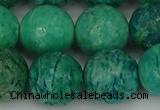 CAM1406 15.5 inches 16mm faceted round Russian amazonite beads