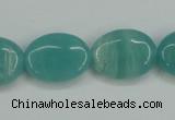 CAM148 15.5 inches 15*20mm oval amazonite gemstone beads wholesale