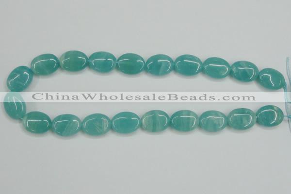 CAM148 15.5 inches 15*20mm oval amazonite gemstone beads wholesale