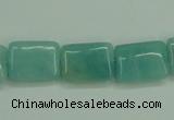 CAM150 15.5 inches 12*16mm rectangle amazonite gemstone beads