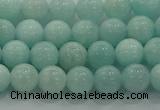 CAM1501 15.5 inches 6mm round natural peru amazonite beads