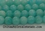 CAM1551 15.5 inches 6mm round natural peru amazonite beads