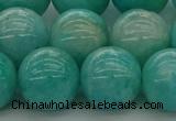 CAM1556 15.5 inches 16mm round natural peru amazonite beads